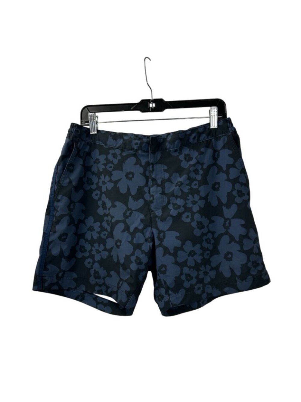 Fair Harbor Men’s 32 The Sextant Trunk Navy Blue Floral Print Board Swim Shorts - Picture 4 of 16